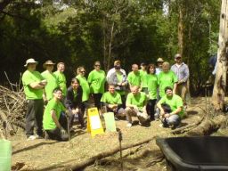 Telstra volunteers